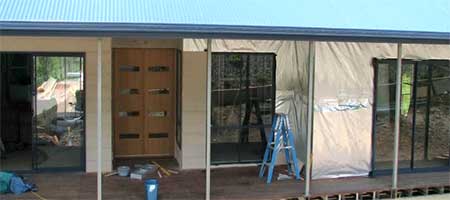 Insulation Placed Around The Home