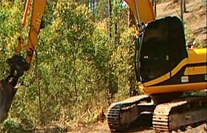 Excavation To Prepare Building Site