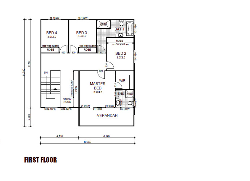 Metro Floorplan - Kit Home Design