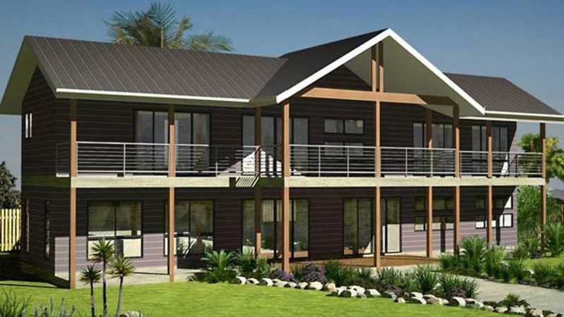 Mountain Lodge - Kit Homes Design