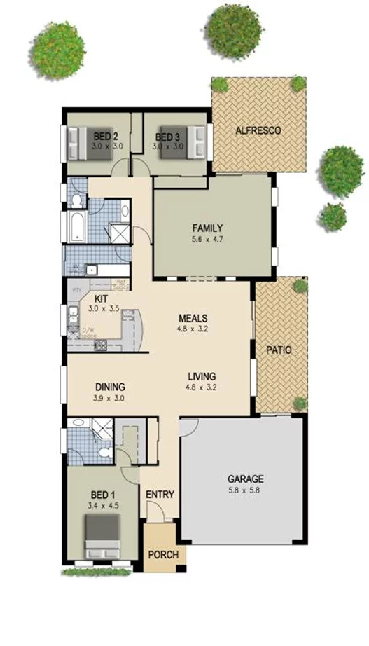 Urban Vista Floorplan - Kit Home Design